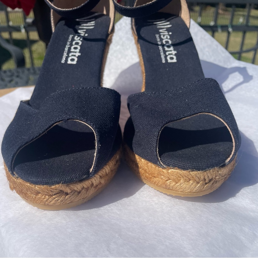 VISCATA ESTARTIT CANVAS ESPADRILLE WEDGES - Picture 5 of 7